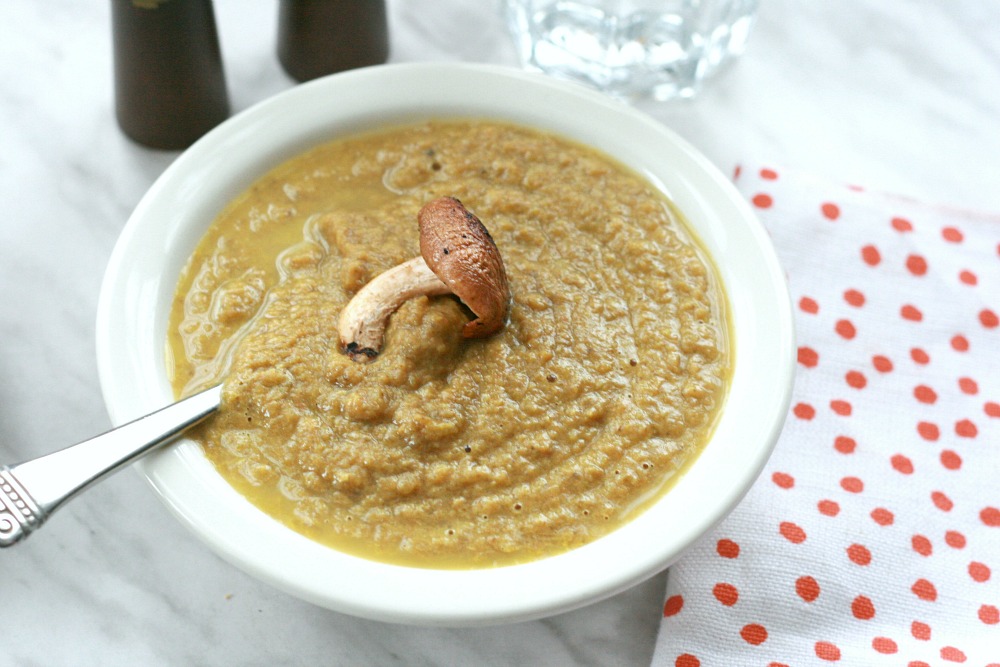The UnDiet Cookbook by Meghan Telpner creamy mushroom soup love