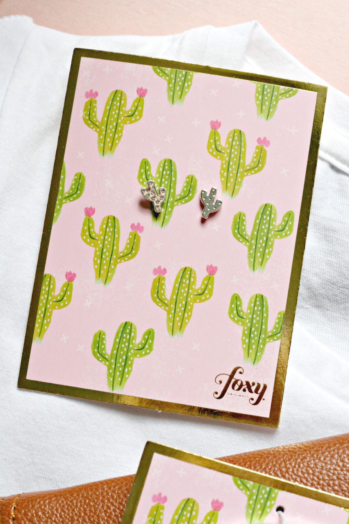 Foxy Originals cactus earrings try small things
