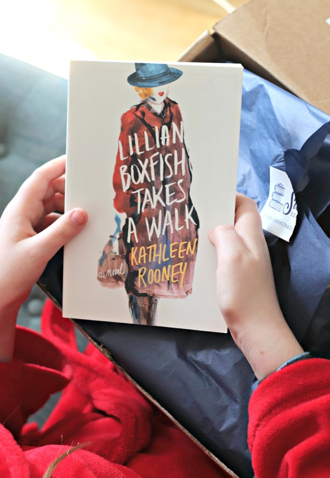 Sweet Reads Box March 2018 Lillian Boxfish Takes A Walk by Kathleen Rooney