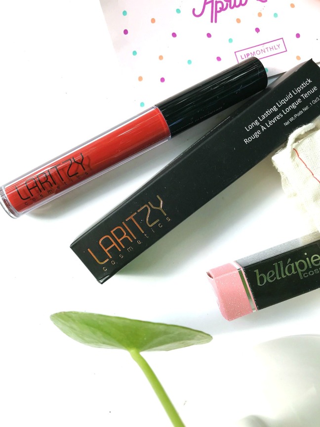 Lip Monthly April 2020 Laritzy Cosmetics Long lasting Liquid Lipstick Thrill 2