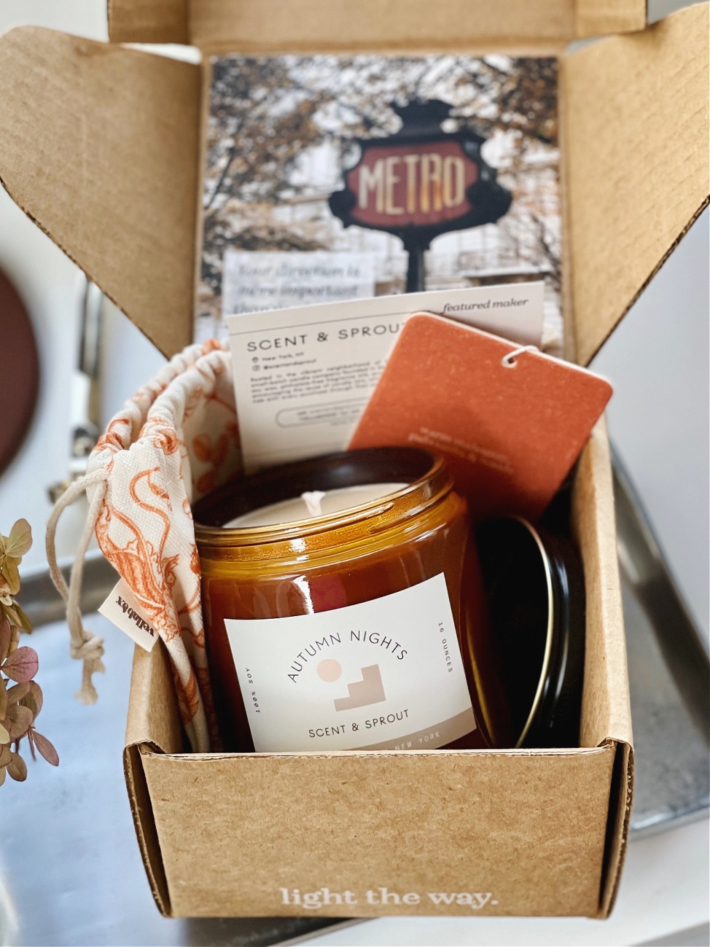 Rolling out the fall scents with candle subscription box, Vellabox
